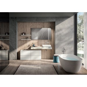 Moon 20 Badmöbel 120cm — GB GROUP, modern Laccato