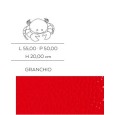 CERASARDA Animali d'arredo Granchio Rosso Gra52