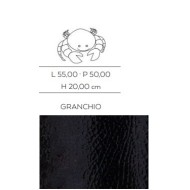 ANIMALI D'ARREDO GRANCHIO NERO - CERASARDA GRA80