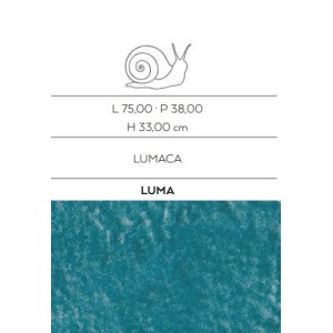 Animali d'arredo Lumaca Pavone LUMA21 – Keramikskulptur