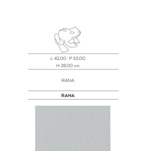RANA BIANCA CERASARDA RANA40 Gartenfigur