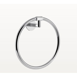 Gessi Ingranaggio Handtuchhalter mit Ring – Modernes Badzubehör