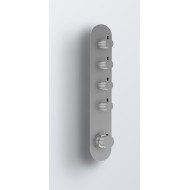 TERMOSTATICI Einbau Mixer 4 Hähne Chrome Bongio 32542 – Modern Dusche