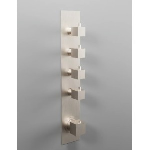 TERMOSTATICI Einbau Mixer 3 Hähne – Chrome Bongio 43542, modern Showerpipe