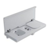 G-FULL 120 WC rechts mit Abdeckung BIANCA 1200x500 YXH2 HATRIA