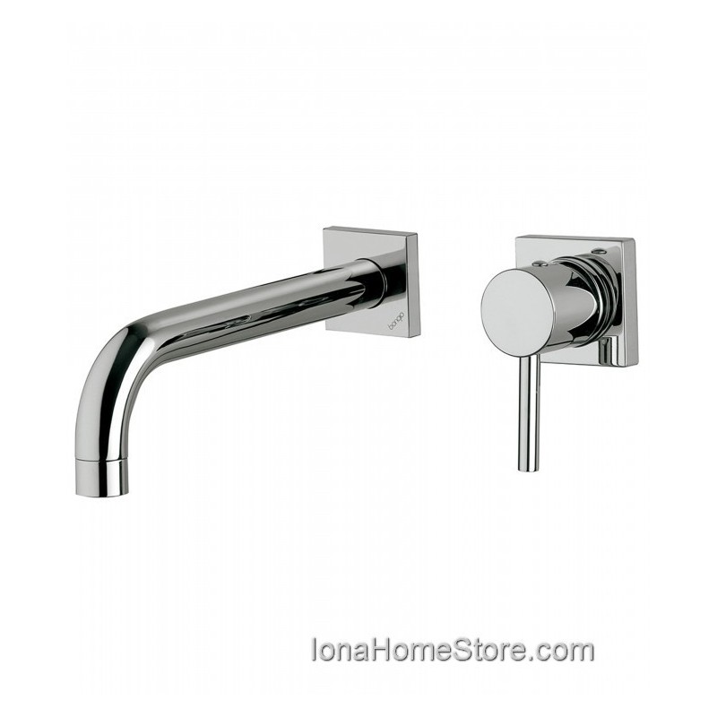 Bongio T SQUARE mitigeur de lavabo avec haut-bouche 230 mm BONGIO RUBINETTERIE  - 1