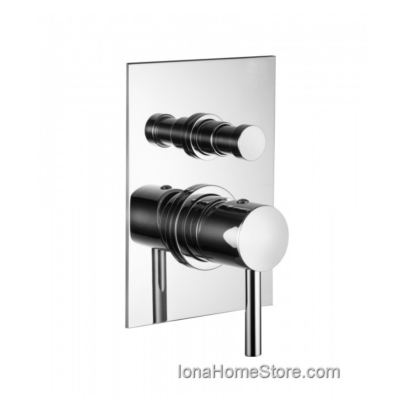 Bongio T SQUARE mixer de douche avec interrupteur BONGIO RUBINETTERIE  - 1