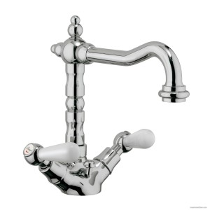 Bongio LA TOSCA trou mélangeur lavabo complète de la batterie trois trous 1.1 / 4 " BONGIO RUBINETTERIE  - 1