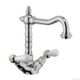 Bongio LA TOSCA trou mélangeur lavabo complète de la batterie trois trous 1.1 / 4 " BONGIO RUBINETTERIE  - 1