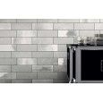 ARMY CANVAS WHITE 10X30 cm CAMP Diesel Living 754907 Iris Ceramica