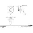 Bongio TURANDOT built-in shower mixer BONGIO RUBINETTERIE - 2