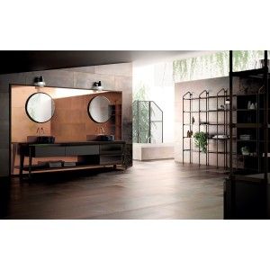 DIVING Metallic RED SQ. 120X60 cm STAGE Diesel Living 892289 Iris Ceramica