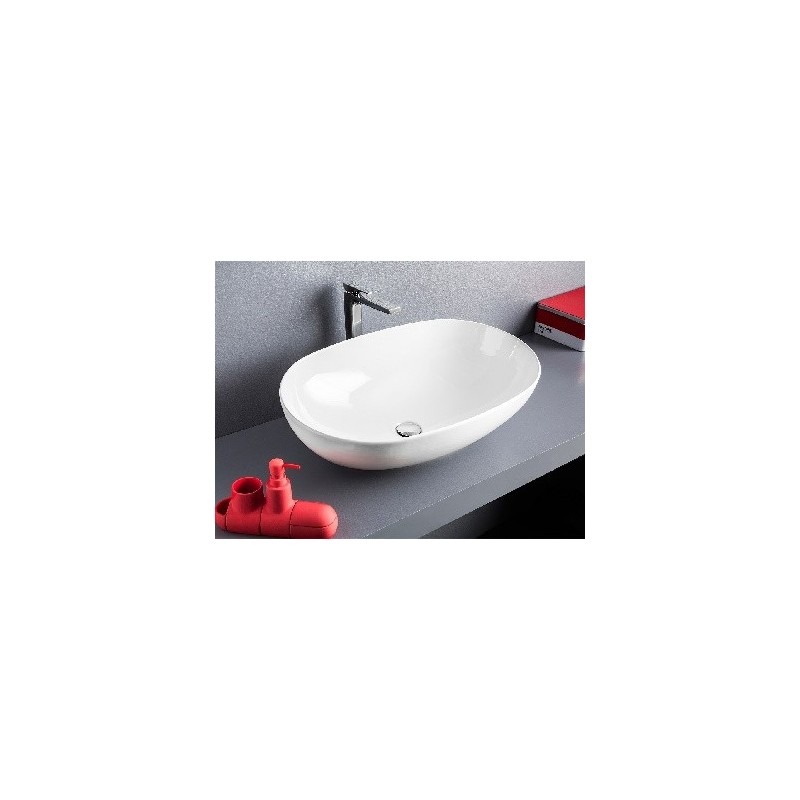 La Ciotola 70  Lavabo Appoggio 70x44cm WASHBASINS Artceram
