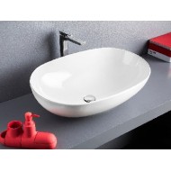 La Ciotola 70  Lavabo Appoggio 70x44cm WASHBASINS Artceram