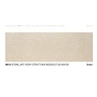 Stone Art IVORY 3D WOODCUT 40X120cm M019 Marazzi