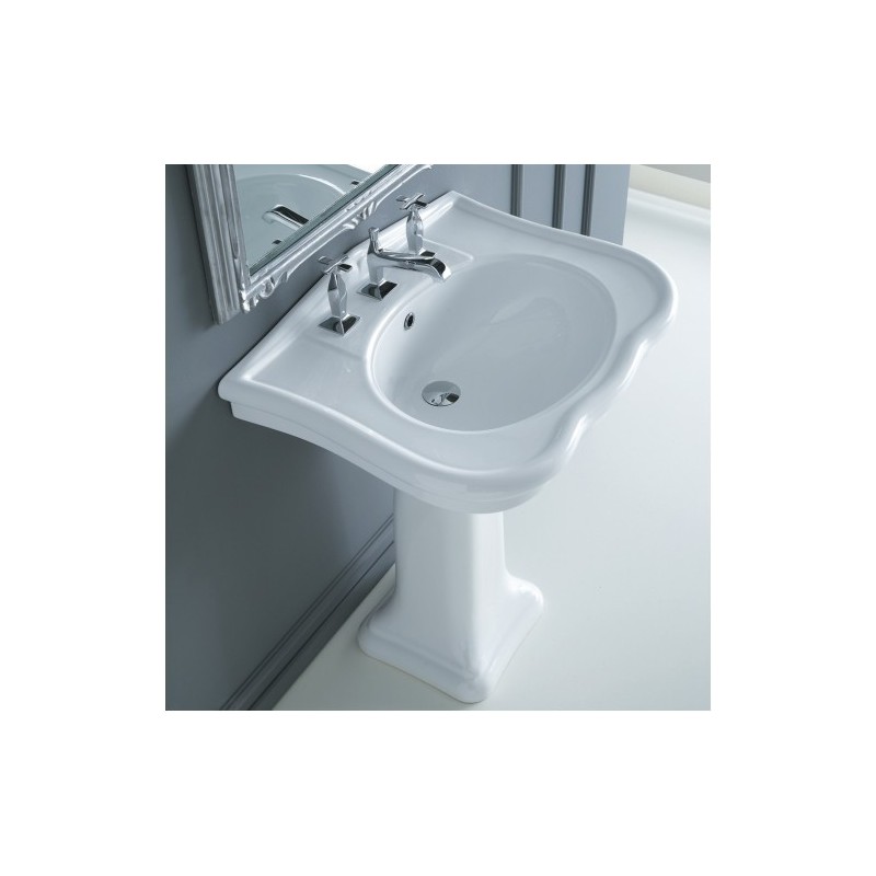 WALL-HUNG BASIN PAOLINA 110 Disegno Ceramica DISEGNO CERAMICA - 1