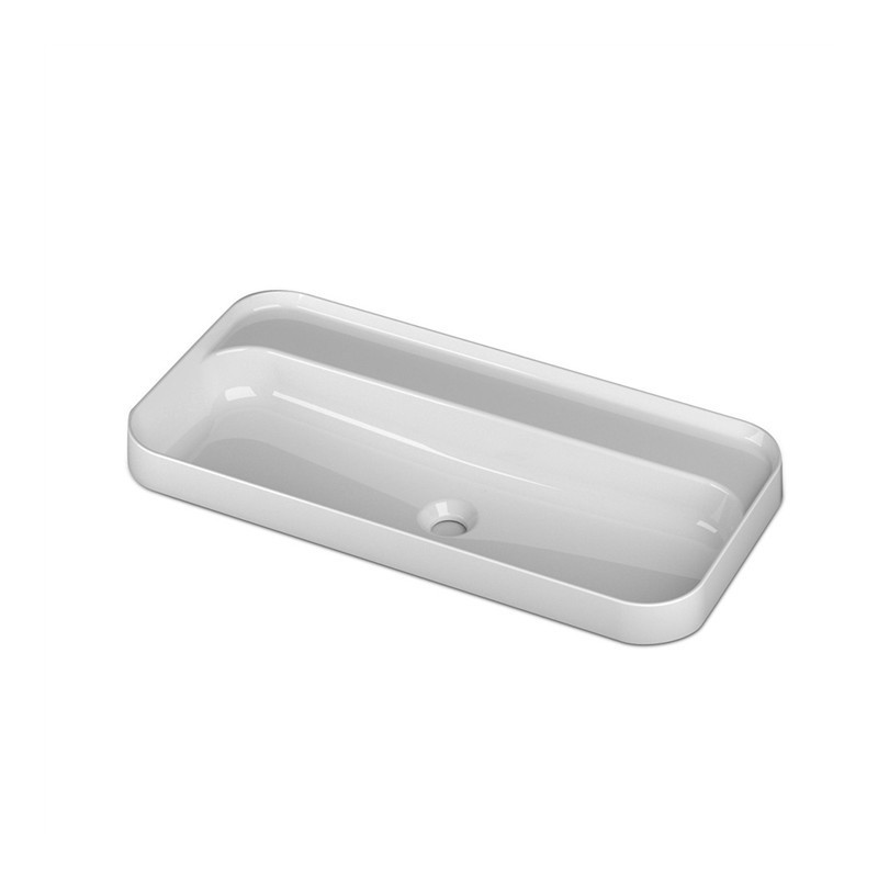 RECESSED BASIN SLIM 80 Disegno Ceramica DISEGNO CERAMICA - 1