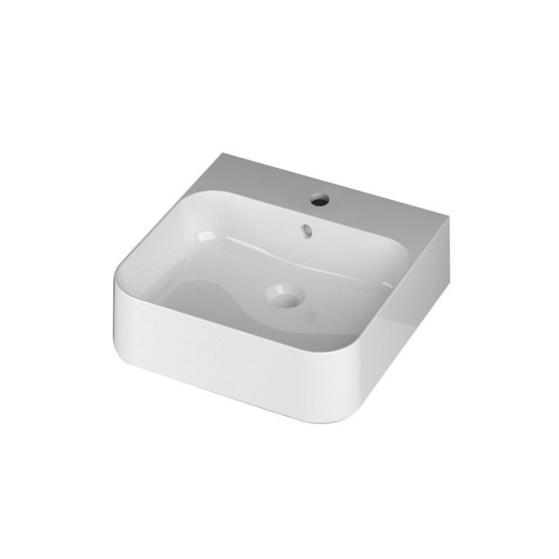 LAVABO SLIM 48 PARETE/APPOGGIO Disegno Ceramica DISEGNO CERAMICA - 1