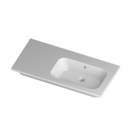 CONSOLE QUBO 106 SQUARE RIGHT Disegno Ceramica DISEGNO CERAMICA - 1
