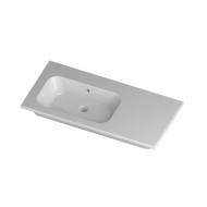 CONSOLE QUBO 106 SQUARE LEFT Disegno Ceramica DISEGNO CERAMICA - 1
