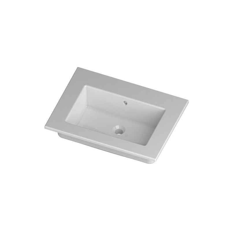 LAVABO QUBO 71 FRAME Disegno Ceramica DISEGNO CERAMICA - 1