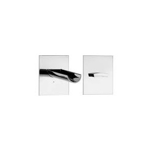 ACQUAVIVA Groupe évier mur avec Bouche encastré 180mm et Mixer 56538/18 BONGIO RUBINETTERIE  - 1