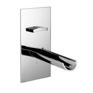 ACQUAVIVA Groupe évier mur avec Bouche 220mm et Mixer 56539/22 BONGIO RUBINETTERIE  - 1
