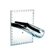 ACQUAVIVA BRILLIANT Wandauslauf Wanne Einbau 120mm auf Platte 55991/12 BONGIO RUBINETTERIE  - 1