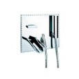 ACQUAVIVA BRILLIANT Baignoire groupe mur avec Bouche 220mm, Mixer et set douche, Déviateur 55530/22 BONGIO RUBINETTERIE  - 1