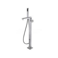 PURE GLAME LUX Wannen Mixer Vom Boden mit Handbrause 3L534 BONGIO RUBINETTERIE  - 1