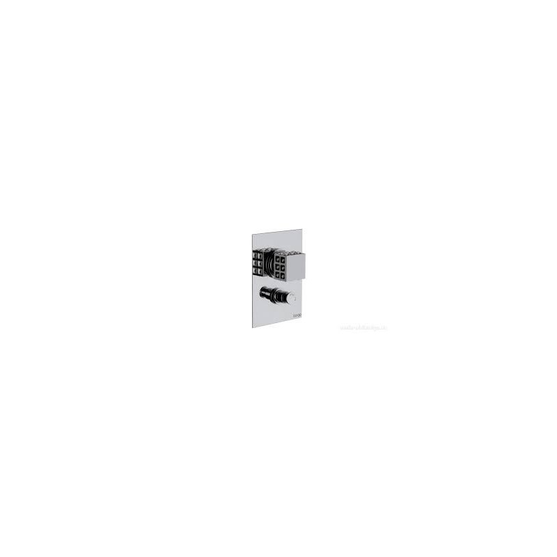 PURE GLAME LUX DuschenEinbau Mixer mit Umsteller 3L529 BONGIO RUBINETTERIE  - 1