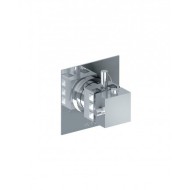 PURE GLAME LUX Built-in coaxial thermostatic Mixer 1/2" 3L544 BONGIO RUBINETTERIE  - 1