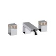 PURE GLAM DECOR Groupe Bidet 3 trous avec vidanger clic-clac 6D503 BONGIO RUBINETTERIE  - 1