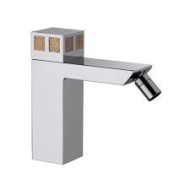 PURE GLAM DECOR Bidet Mixer mit Abfall clic-clac 3D522 BONGIO RUBINETTERIE  - 1