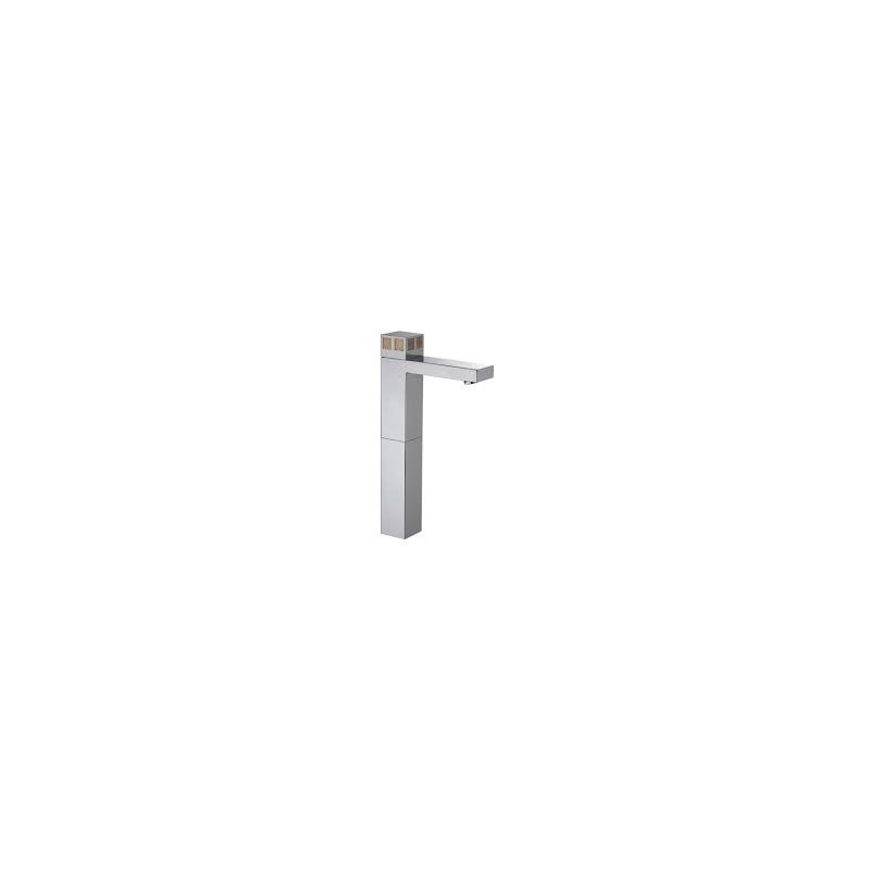 PURE GLAM DECOR Basin Mixer with extension 15cm, clic-clac waste 3D532 BONGIO RUBINETTERIE  - 1
