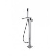 PURE GLAM DECOR Wannen Mixer Vom Boden mit Handbrause 3D534 BONGIO RUBINETTERIE  - 1