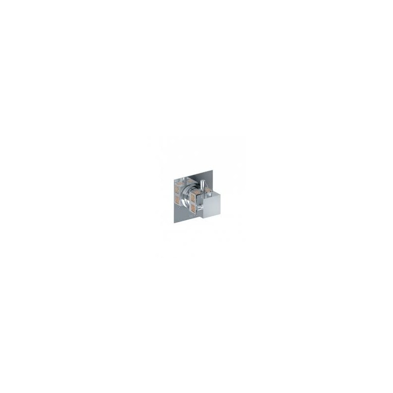PURE GLAM DECOR Duschenmixer Thermostate Einbau koaxial 1/2" 3D544 BONGIO RUBINETTERIE  - 1