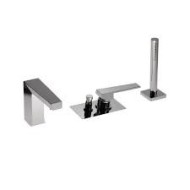 STELTH Wannen Mixernrandmontage mit Handbrause 01531-D BONGIO RUBINETTERIE  - 1