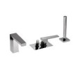 STELTH Wannen Mixernrandmontage mit Handbrause 01531-D BONGIO RUBINETTERIE  - 1