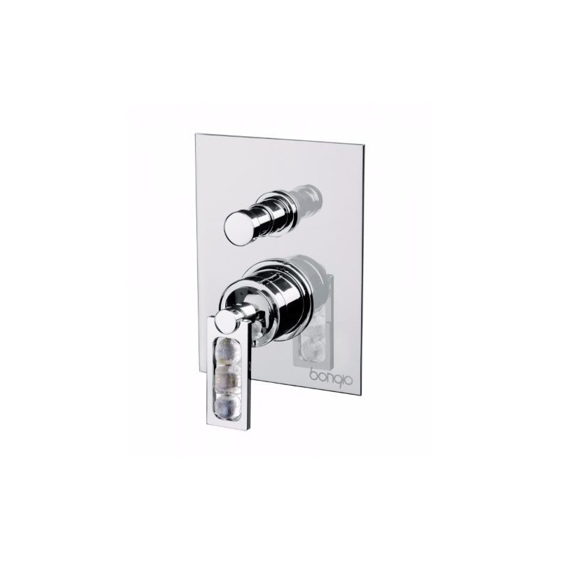 MYAMIX CRYSTAL Mixer douche encastré avec Déviateur 48529 BONGIO RUBINETTERIE  - 1