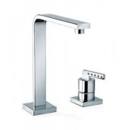 MYAMIX BRILLIANT Groupe évier panneau de plancher 2 trous avec vidanger clic-clac 59501 BONGIO RUBINETTERIE  - 1