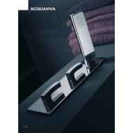 ACQUAVIVA Baignoire groupe avec Bouche encastré 220mm, set bord baine Mixer 56531/D