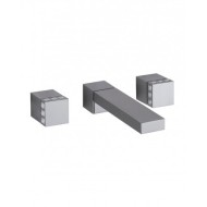 PURE GLAME Groupe évier encastré 3 trous avec Bouche 220mm, conçu pour le montage sur Open Box 6p538/22 OPEN BOX