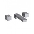 PURE GLAME Groupe évier encastré 3 trous avec Bouche 220mm, conçu pour le montage sur Open Box 6p538/22 OPEN BOX