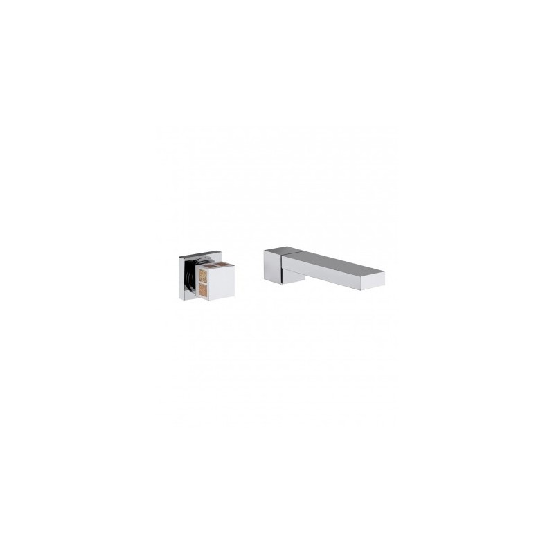 PURE GLAM DECOR Mixer évie rencastré avec Bouche 220mm, conçu pour le montage sur Open Box 3D538/22 OPEN BOX