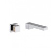 PURE GLAM DECOR Mixer évie rencastré avec Bouche 220mm, conçu pour le montage sur Open Box 3D538/22 OPEN BOX