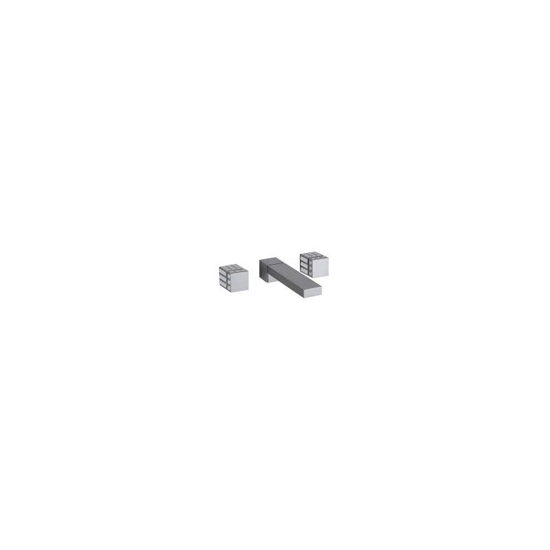 PURE GLAME LUX Groupe évierencastré 3 trous avec Bouche 220mm , conçu pour le montage sur Open Box 6L538/22OPEN BOX