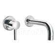 T MIX Mixer évier à mur avec la bouche 160mm Chrome  Bongio 32538-16 BONGIO RUBINETTERIE  - 1