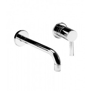 T MINI MIX Mixer évier à mur avec la bouche da 160mm Chrome  Bongio 34538-16 BONGIO RUBINETTERIE  - 1