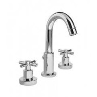 T CROSS Basin Mixer 3 holes with swivel spout with pop-up waste 1.1/4" Chrome  Bongio 30501-BG BONGIO RUBINETTERIE  - 1